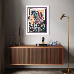 ECSTATIC NUDES 5 LILAC Print