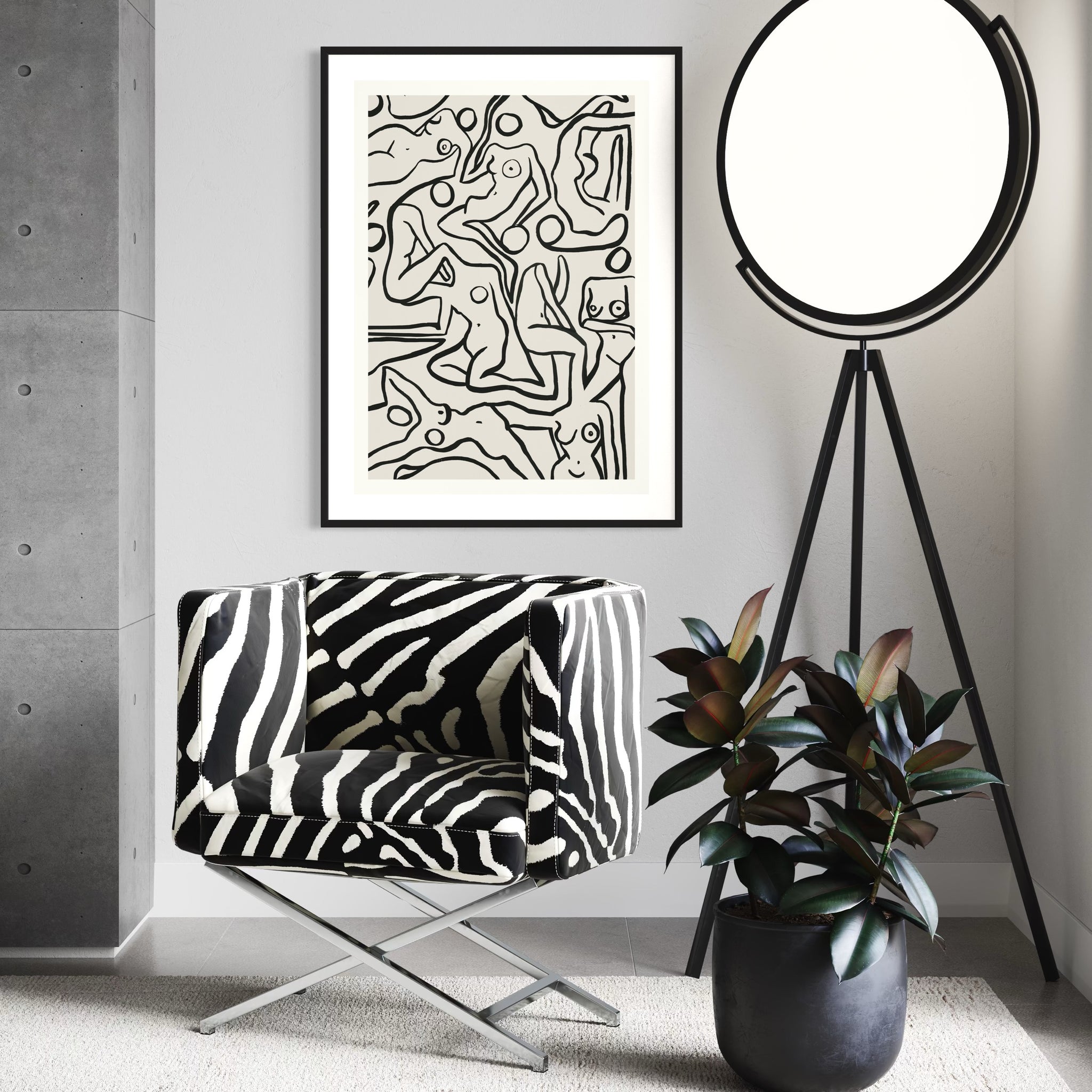 ECSTATIC NUDES CORPUSATION Print