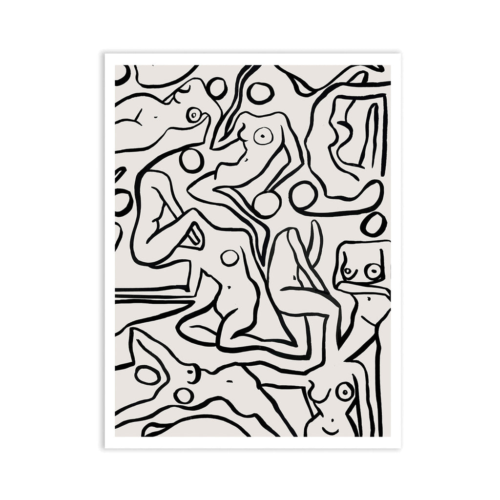 ECSTATIC NUDES CORPUSATION Print